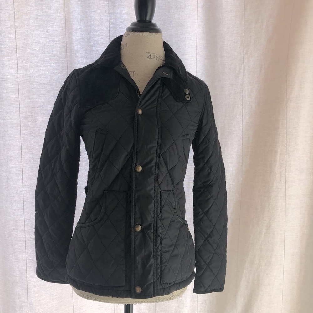 POLO By Ralph Lauren Quilted Black Jacket